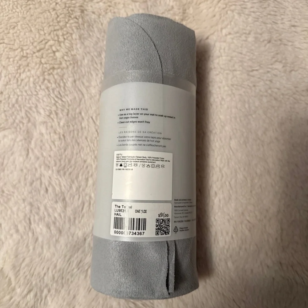 NWT Lululemon The Towel - Picture 7 of 8
